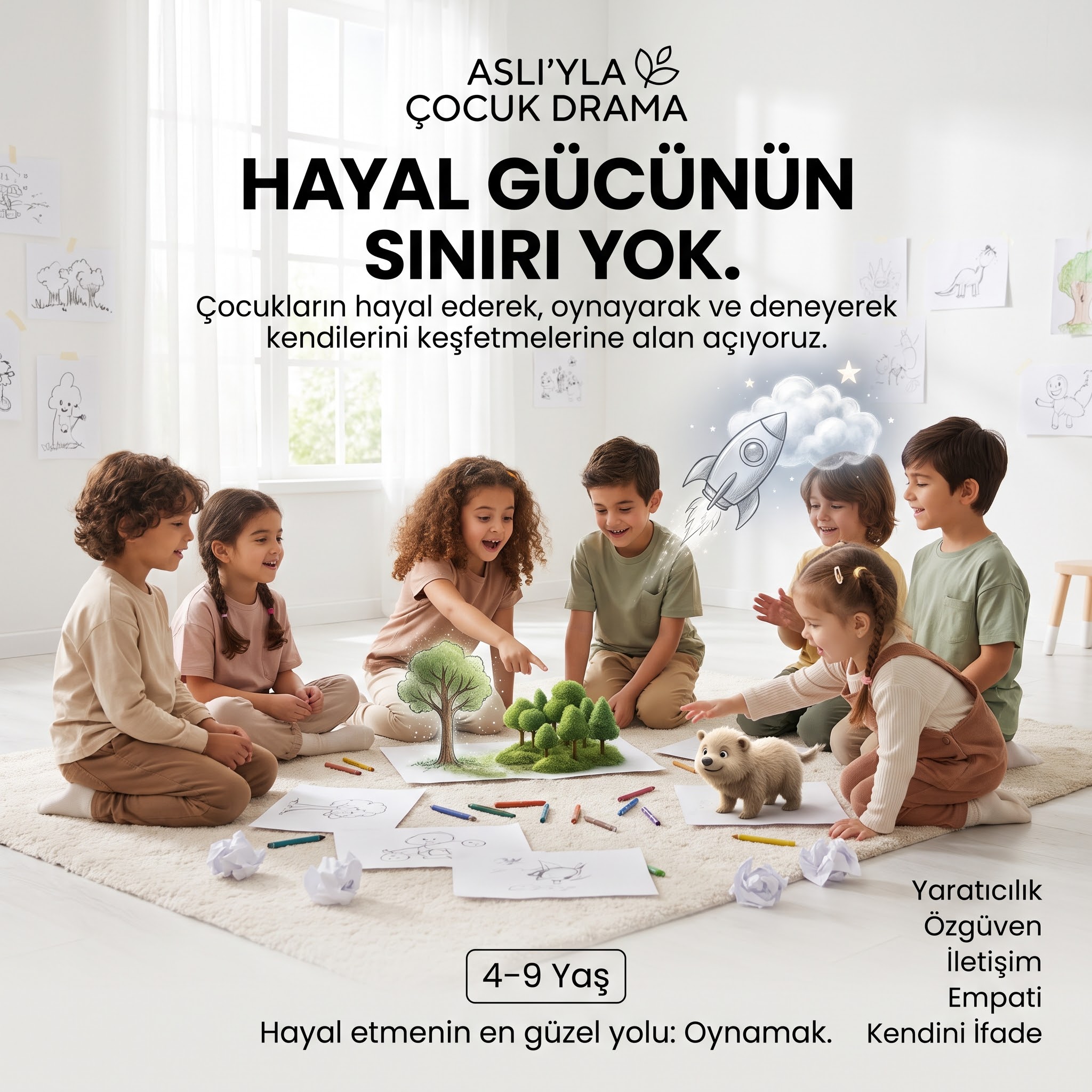 Hayal gücünün sınırı yok — çocuk drama
